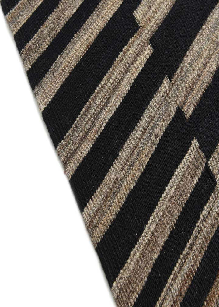5' 2 x 6' 3 Hand Woven Kilim Modern Wool Rug