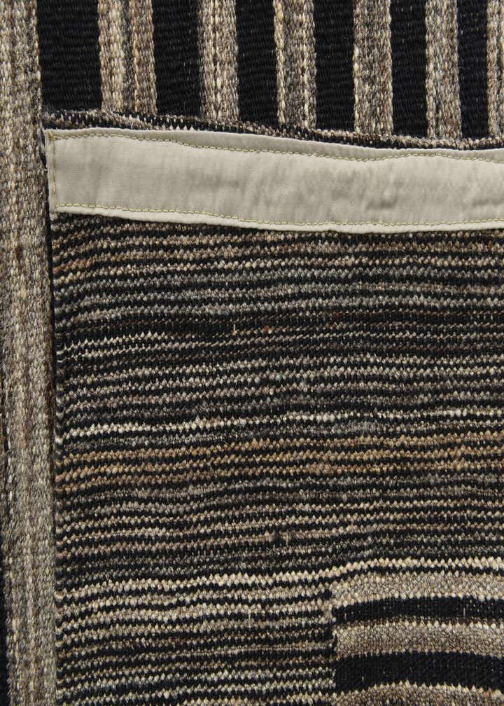5' 2 x 6' 3 Hand Woven Kilim Modern Wool Rug