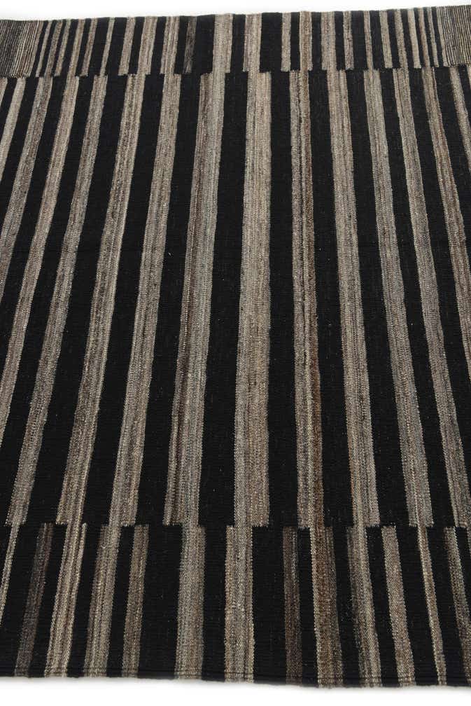 5' 4 x 6' 2 Hand Woven Kilim Modern Wool Rug