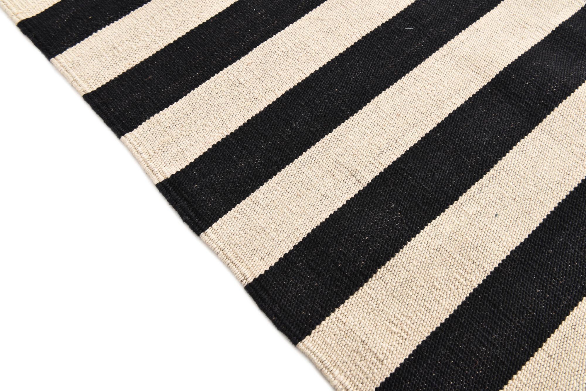 6' 6 x 9' 10 Hand Woven Kilim Modern Wool Rug