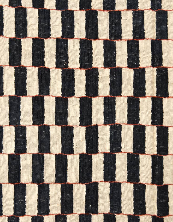 Detail image of 5' 8 x 7' 7  Hand Woven Kilim Modern Wool Rug