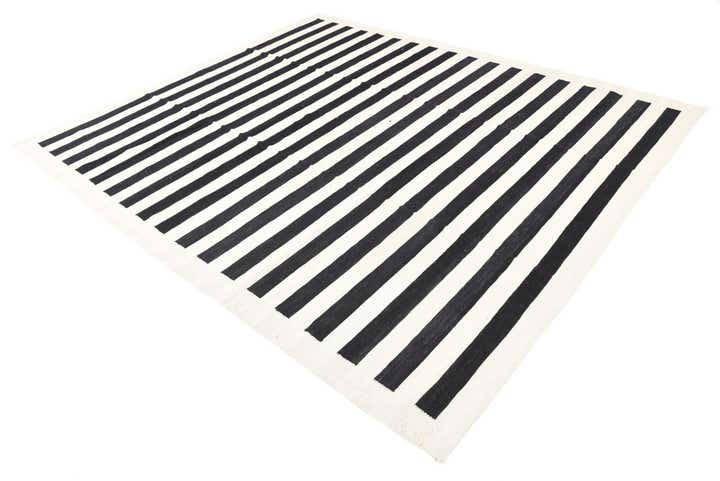 8' 3 x 9' 8 Hand Woven Kilim Modern Wool Rug