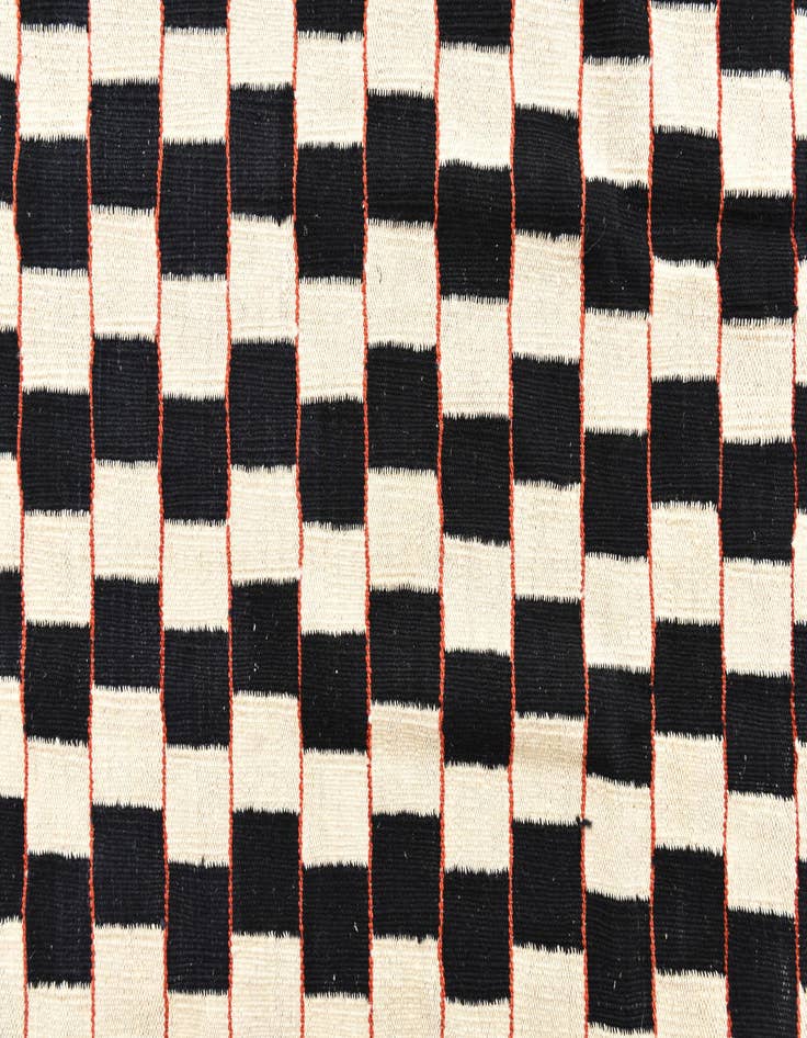 Detail image of 5' 7 x 7' 8  Hand Woven Kilim Modern Wool Rug