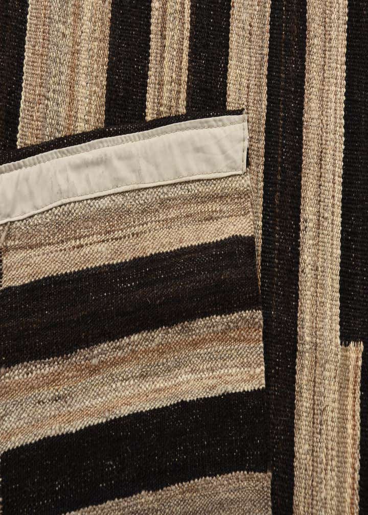 4' 3 x 5' 10 Hand Woven Kilim Modern Wool Rug