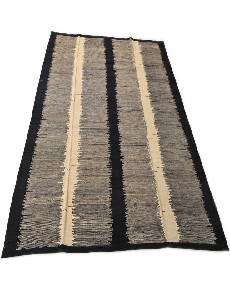 Detail image of 8' x 9' 7  Hand Woven Kilim Modern Wool Rug