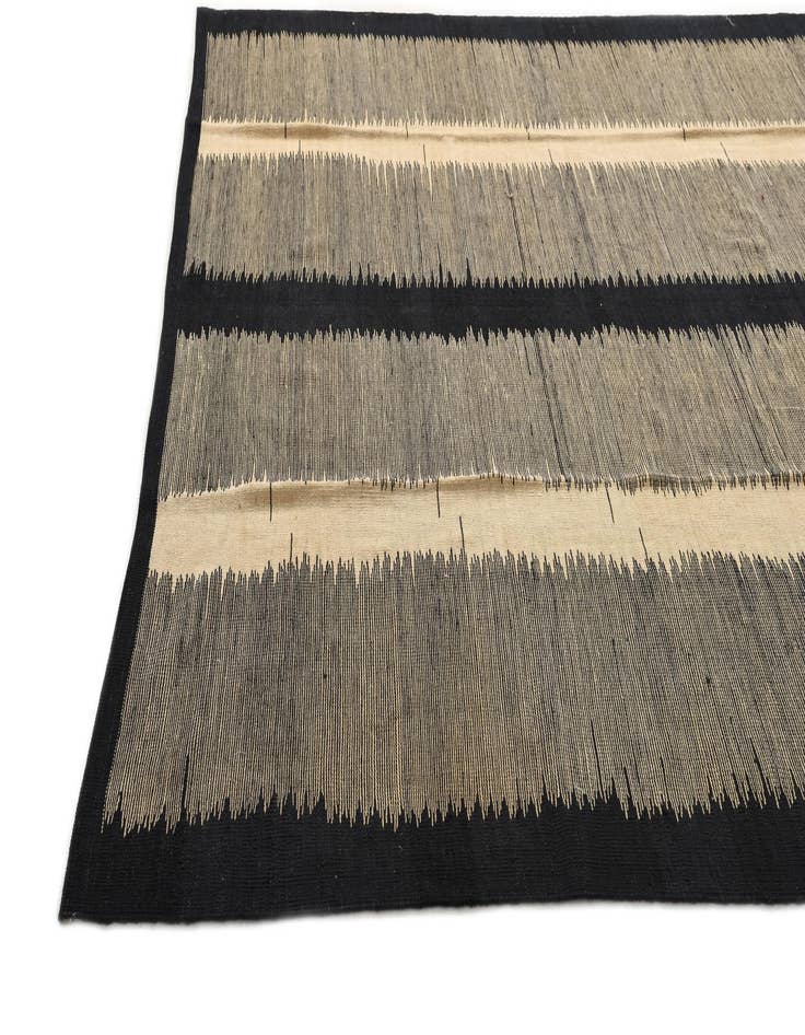 Detail image of 8' x 9' 7  Hand Woven Kilim Modern Wool Rug