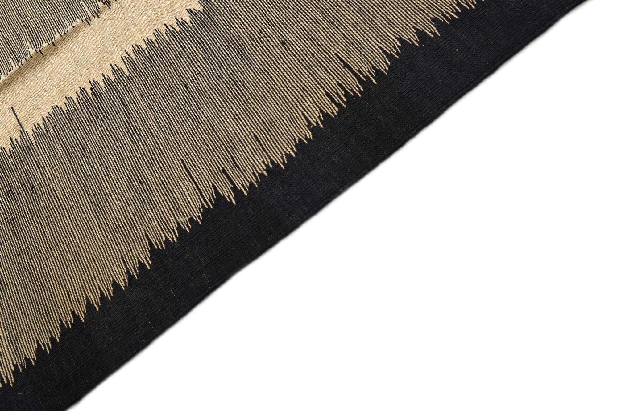 8' x 9' 7 Hand Woven Kilim Modern Wool Rug