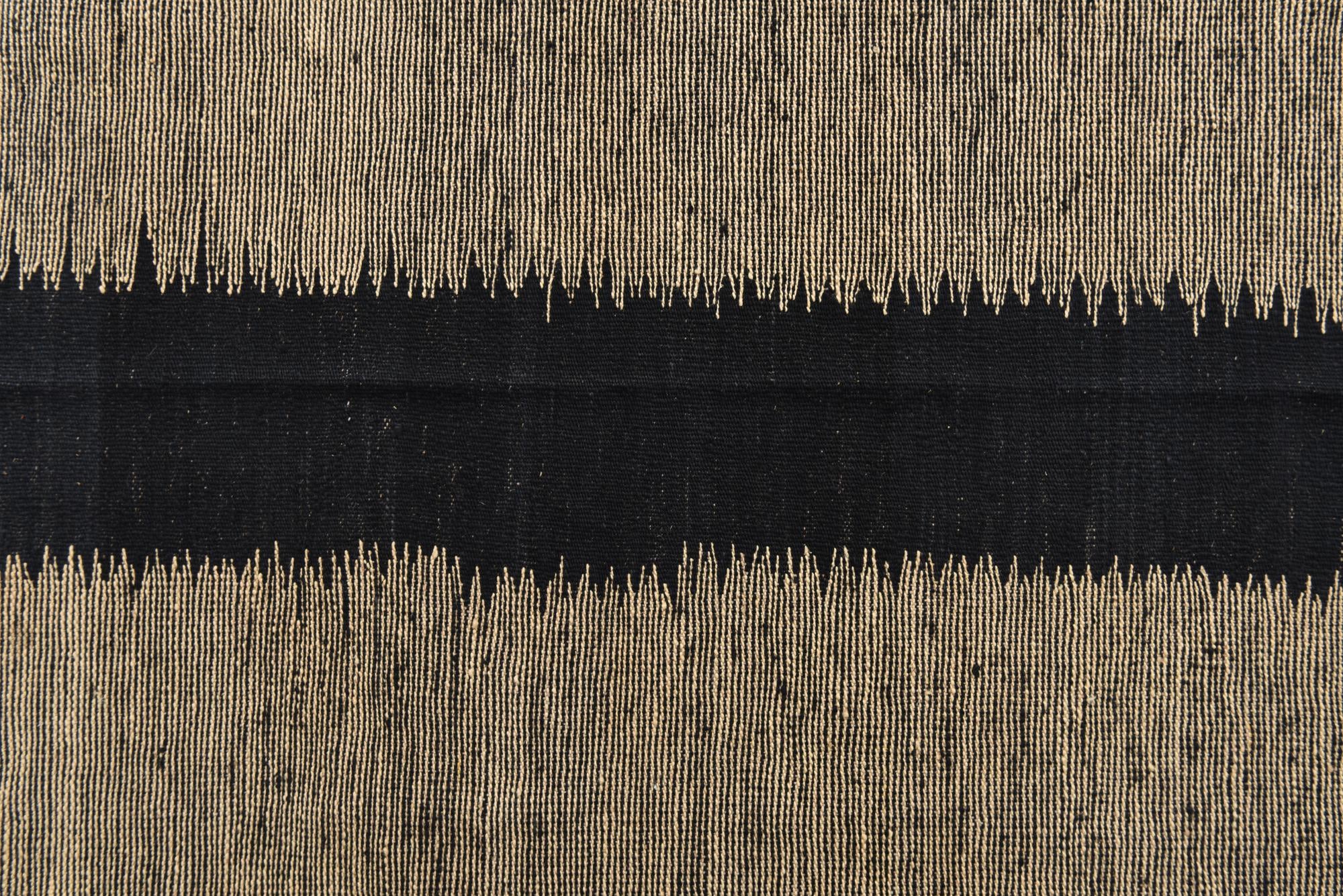6' 1 x 7' 7 Hand Woven Kilim Modern Wool Rug