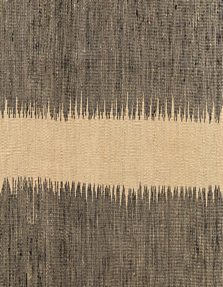 Detail image of 6' 1 x 7' 7  Hand Woven Kilim Modern Wool Rug