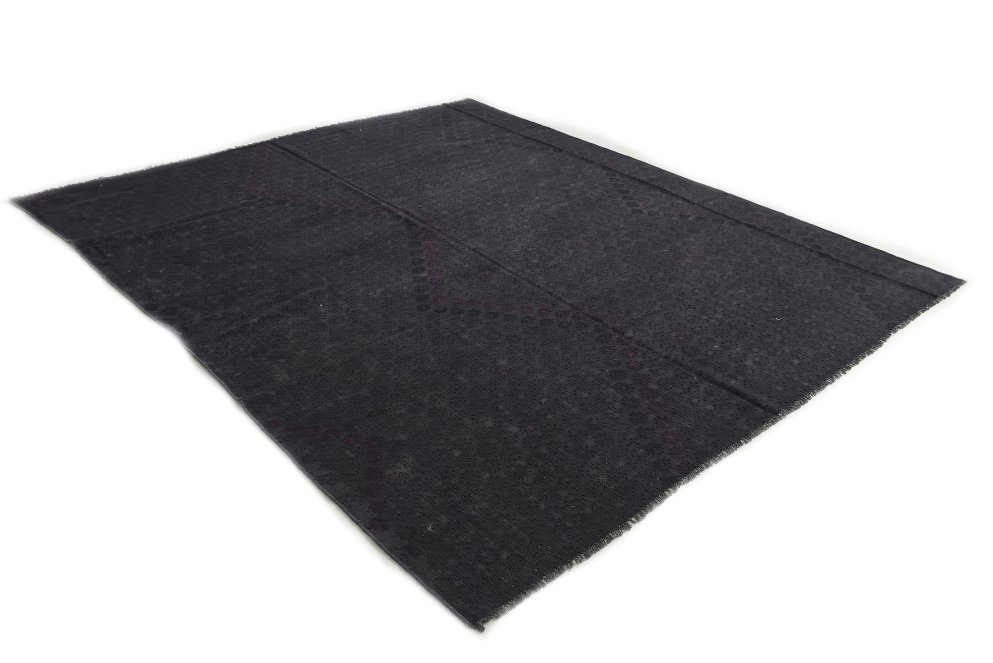 8' 2 x 9' 4 Hand Woven Kilim Modern Wool Rug
