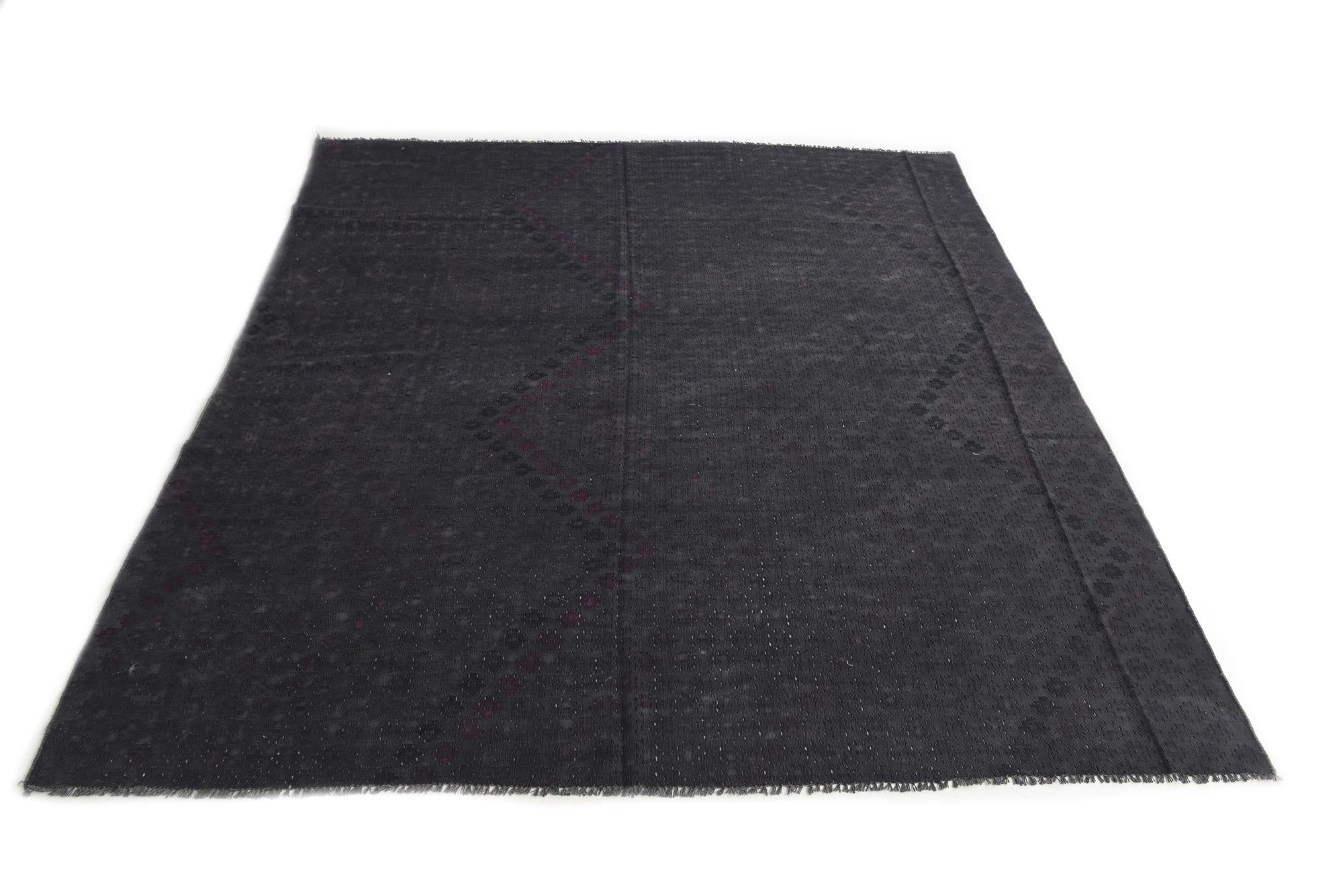 8' 2 x 9' 4 Hand Woven Kilim Modern Wool Rug