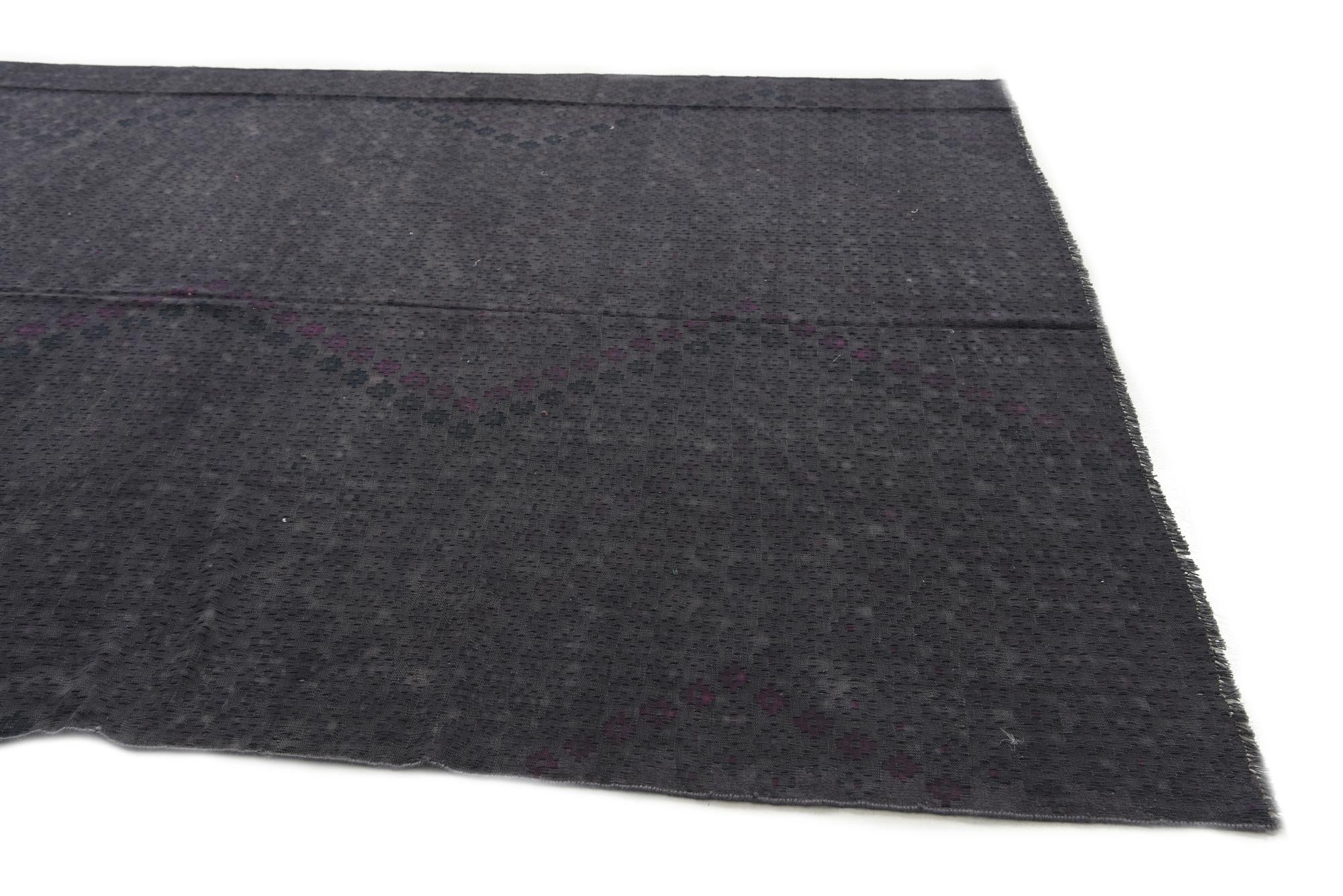 8' 2 x 9' 4 Hand Woven Kilim Modern Wool Rug