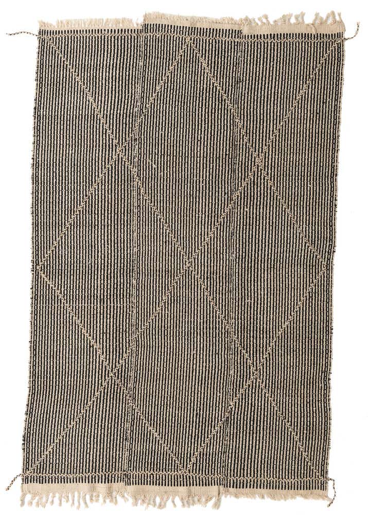 5' 6 x 8' 8 Hand Woven Kilim Modern Wool Rug