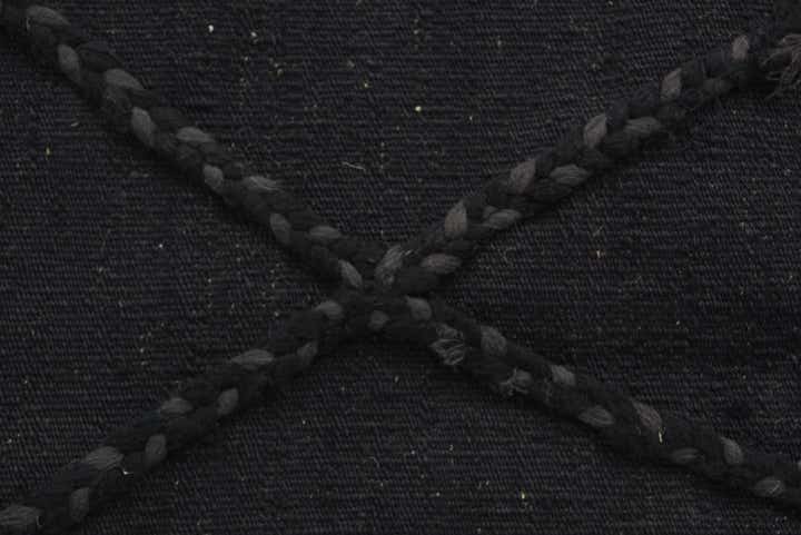 3' 8 x 5' 3 Hand Woven Kilim Modern Wool Rug