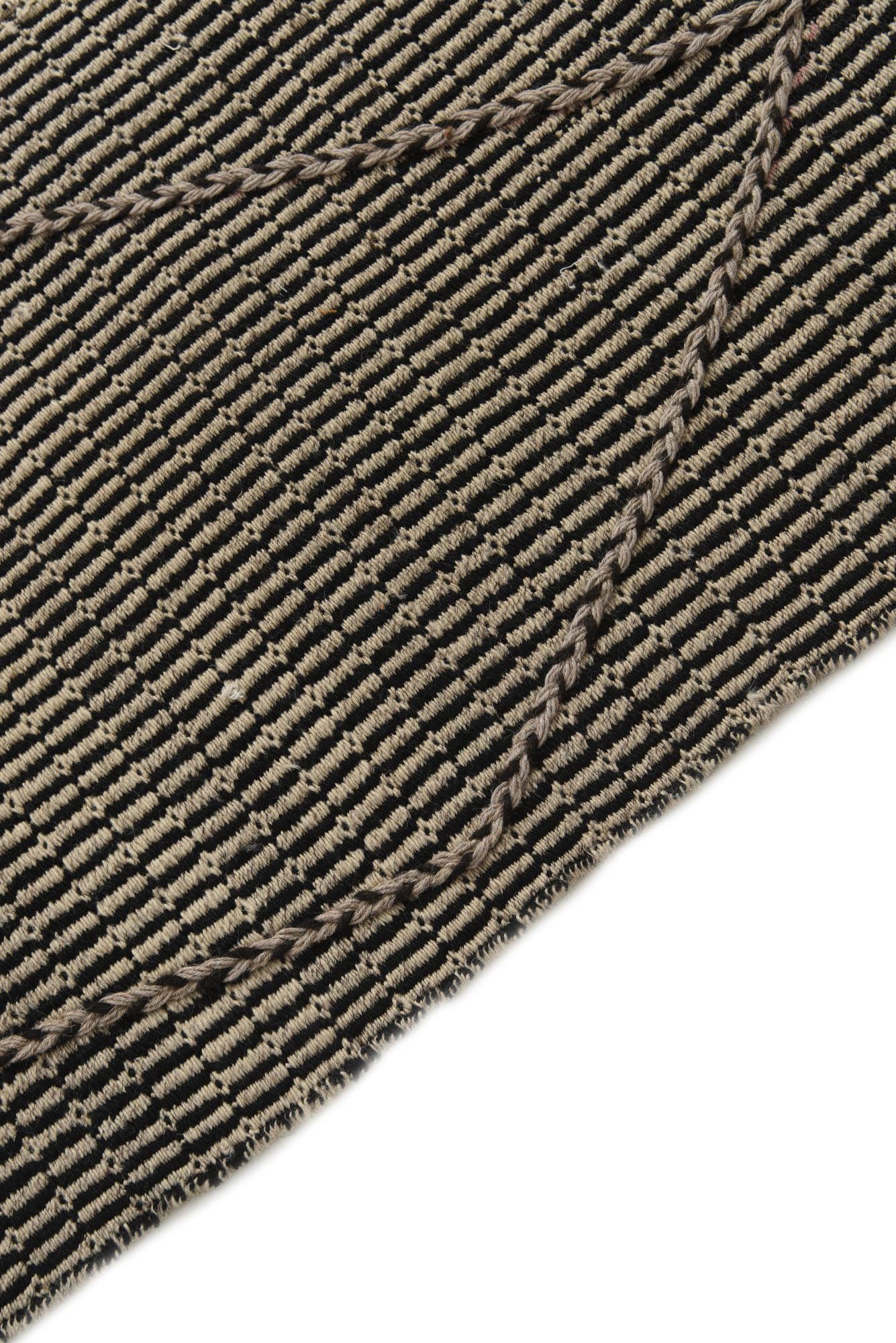 5' 10 x 9' 5 Hand Woven Kilim Modern Wool Rug