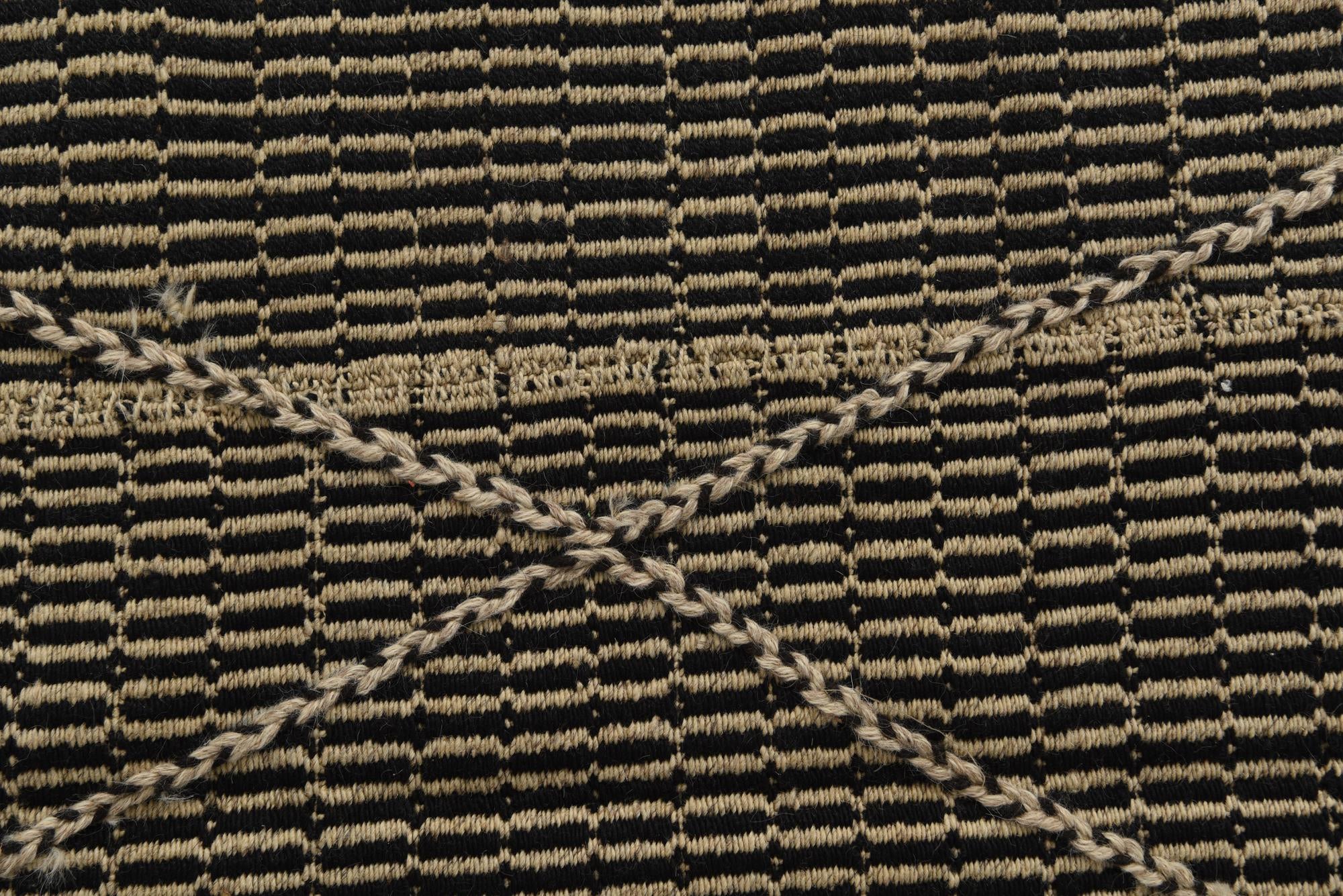 9' 7 x 15' Hand Woven Kilim Modern Wool Rug