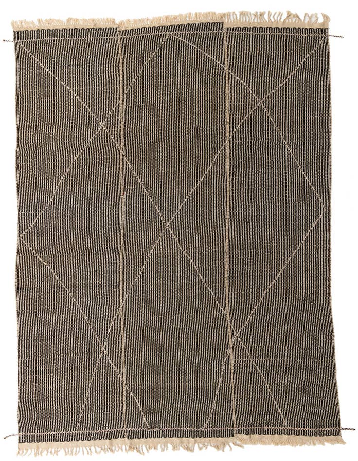 Detail image of 9' 7 x 15' Hand Woven Kilim Modern Wool Rug