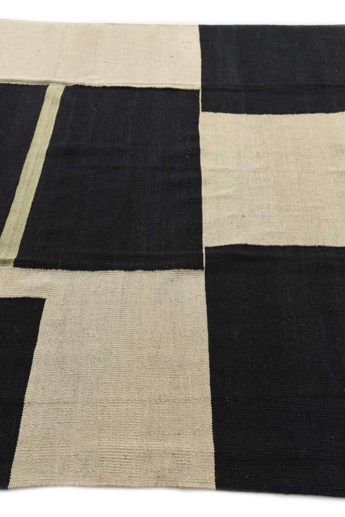 6' x 7' 7 Hand Woven Kilim Modern Wool Rug