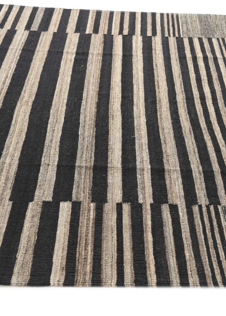 6' x 7' 8 Hand Woven Kilim Modern Wool Rug