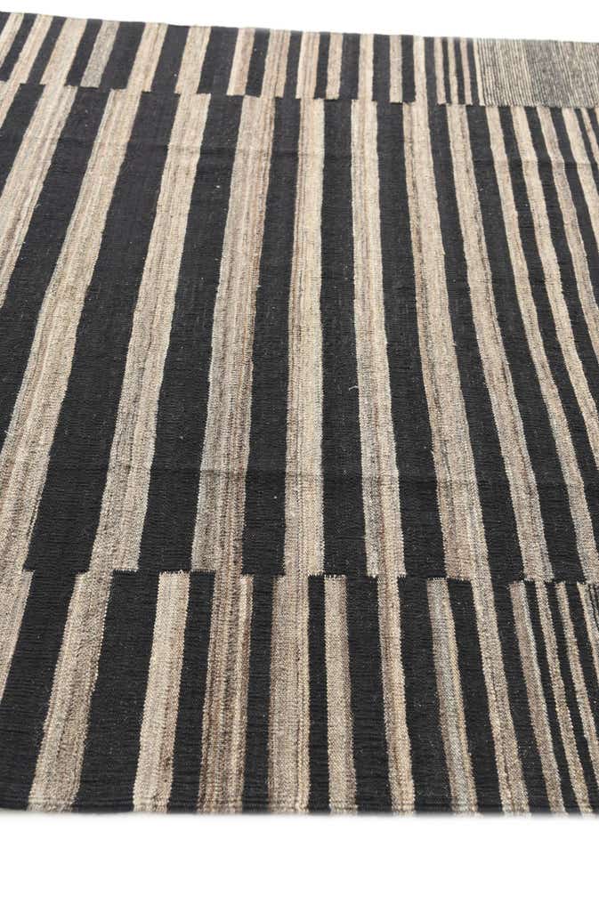 6' x 7' 8 Hand Woven Kilim Modern Wool Rug
