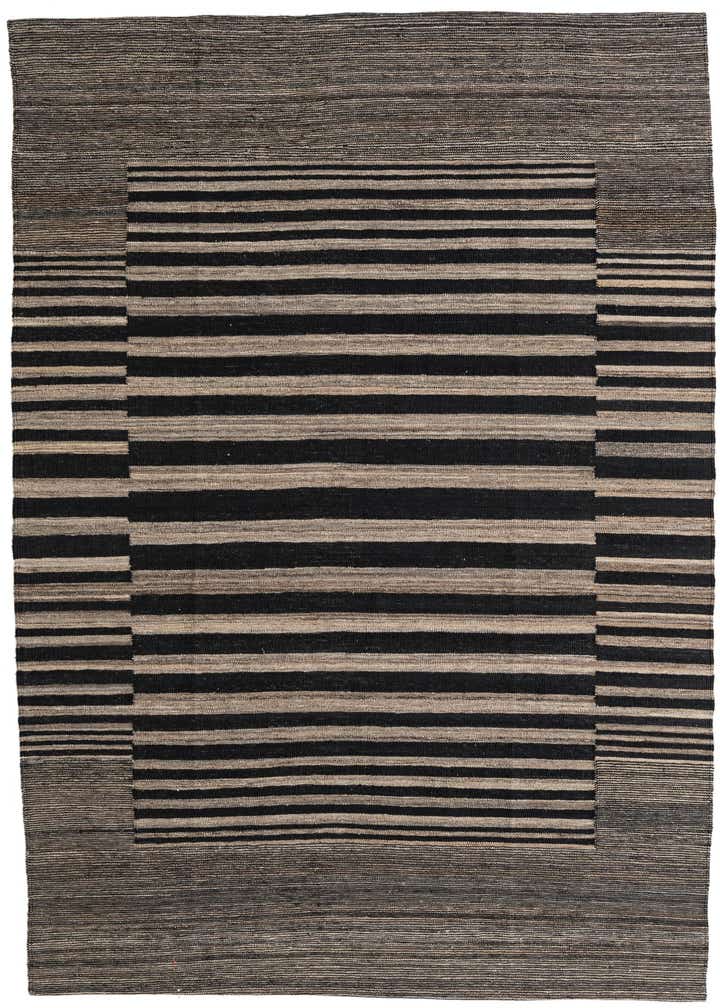 6' x 7' 8 Hand Woven Kilim Modern Wool Rug