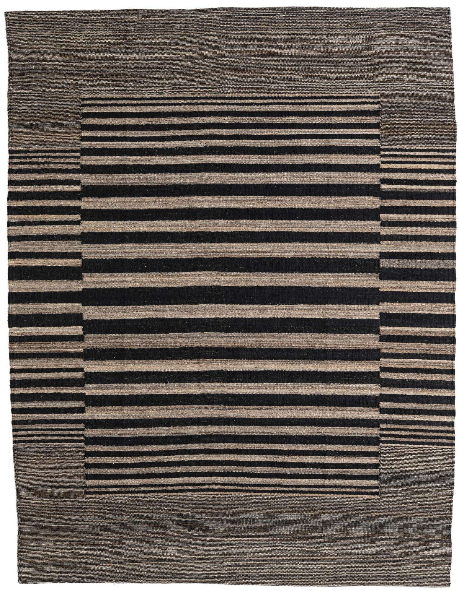 6' x 7' 8 Hand Woven Kilim Modern Wool Rug