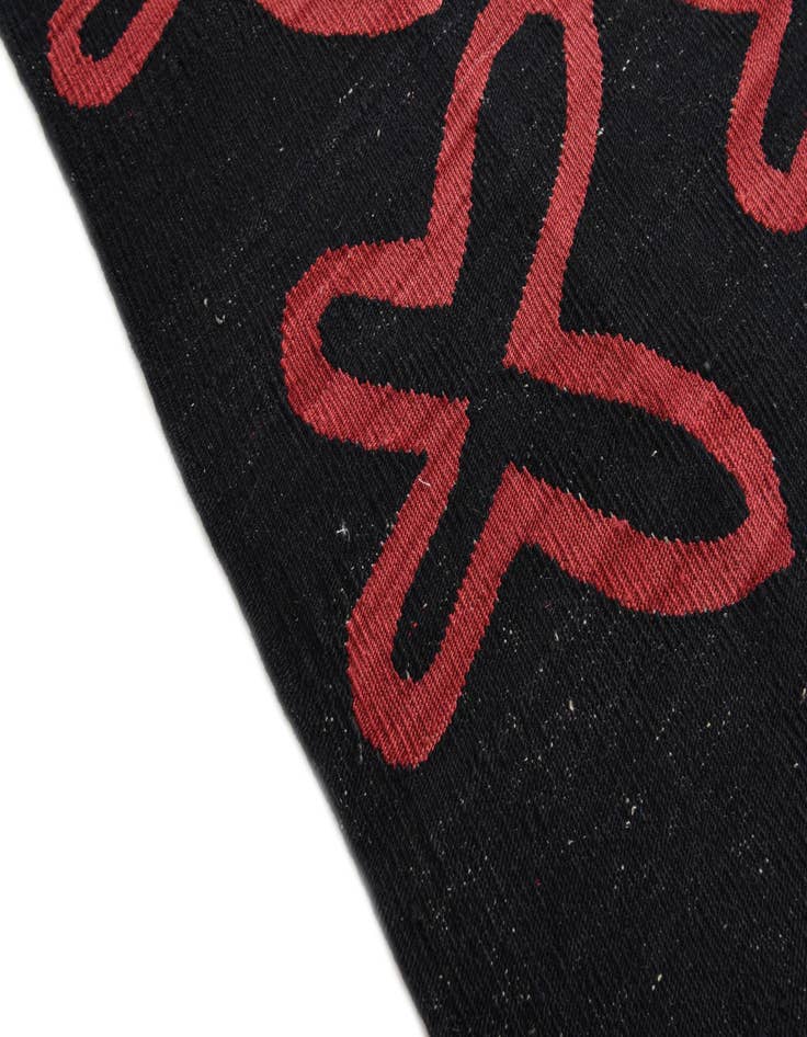 Detail image of 5' 2 x 6' 5  Hand Woven Kilim Modern Wool Rug