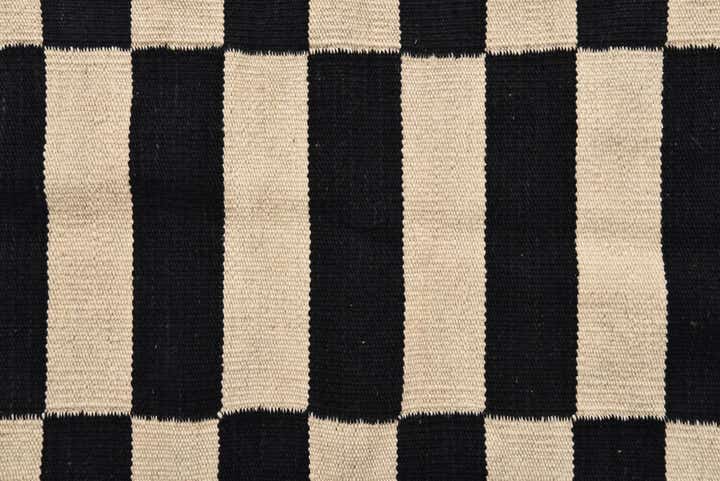 2' 6 x 3' 9 Hand Woven Kilim Modern Wool Rug