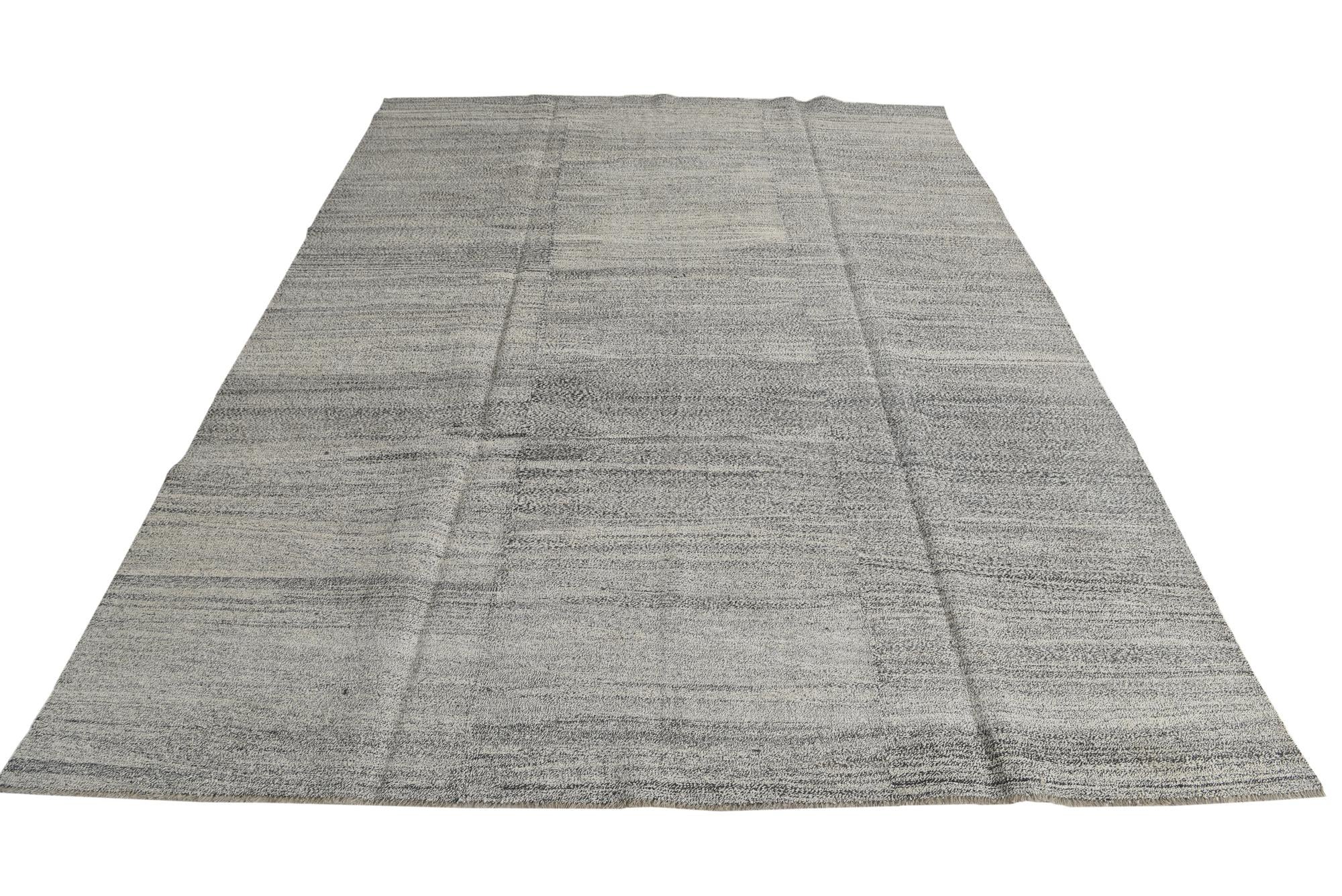 8' 9 x 11' 9 Hand Woven Kilim Modern Wool Rug