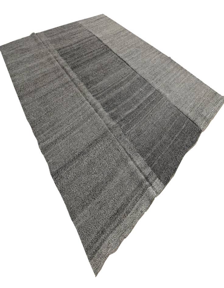 Detail image of 9' 9 x 11' 8  Hand Woven Kilim Modern Wool Rug