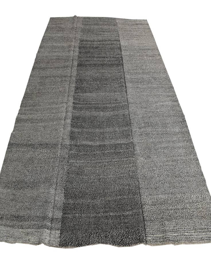 Detail image of 9' 9 x 11' 8  Hand Woven Kilim Modern Wool Rug