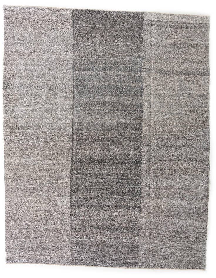 Detail image of 9' 9 x 11' 8 Hand Woven Kilim Modern Wool Rug
