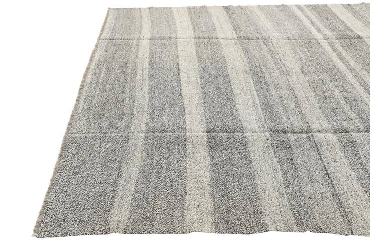Detail image of 8' 4 x 9' 1 Hand Woven Kilim Modern Wool Rug