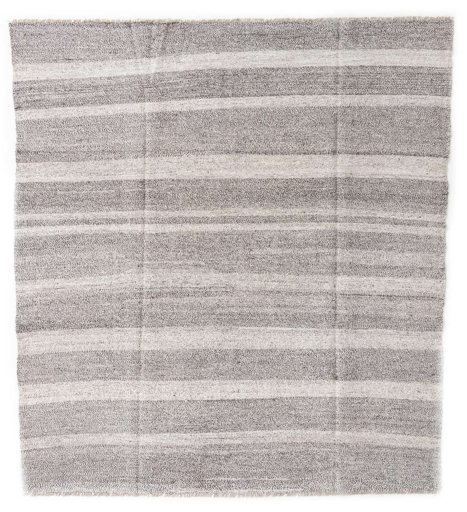 8' 4 x 9' 1 Hand Woven Kilim Modern Wool Rug