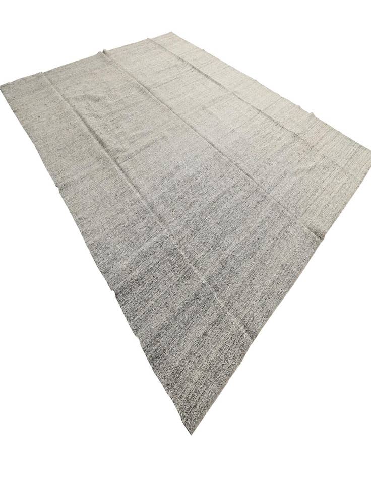 Detail image of 11' 10 x 14' 6  Hand Woven Kilim Modern Wool Rug