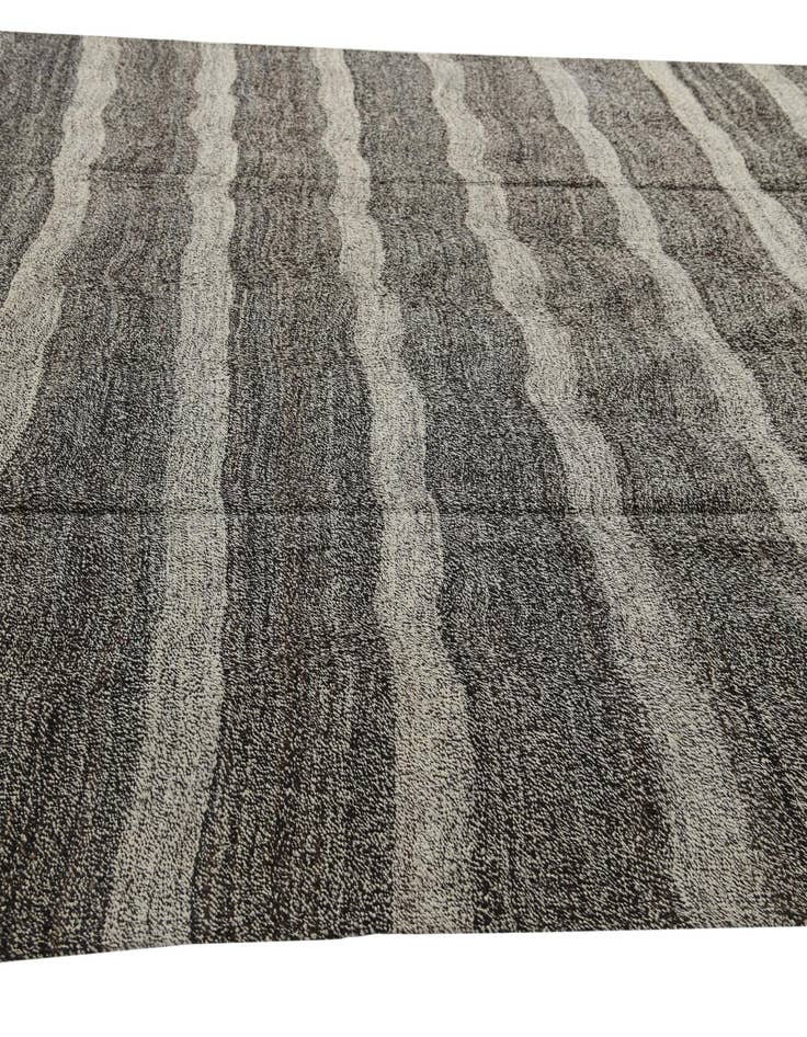 Detail image of 8' 8 x 9' 8  Hand Woven Kilim Modern Wool Rug