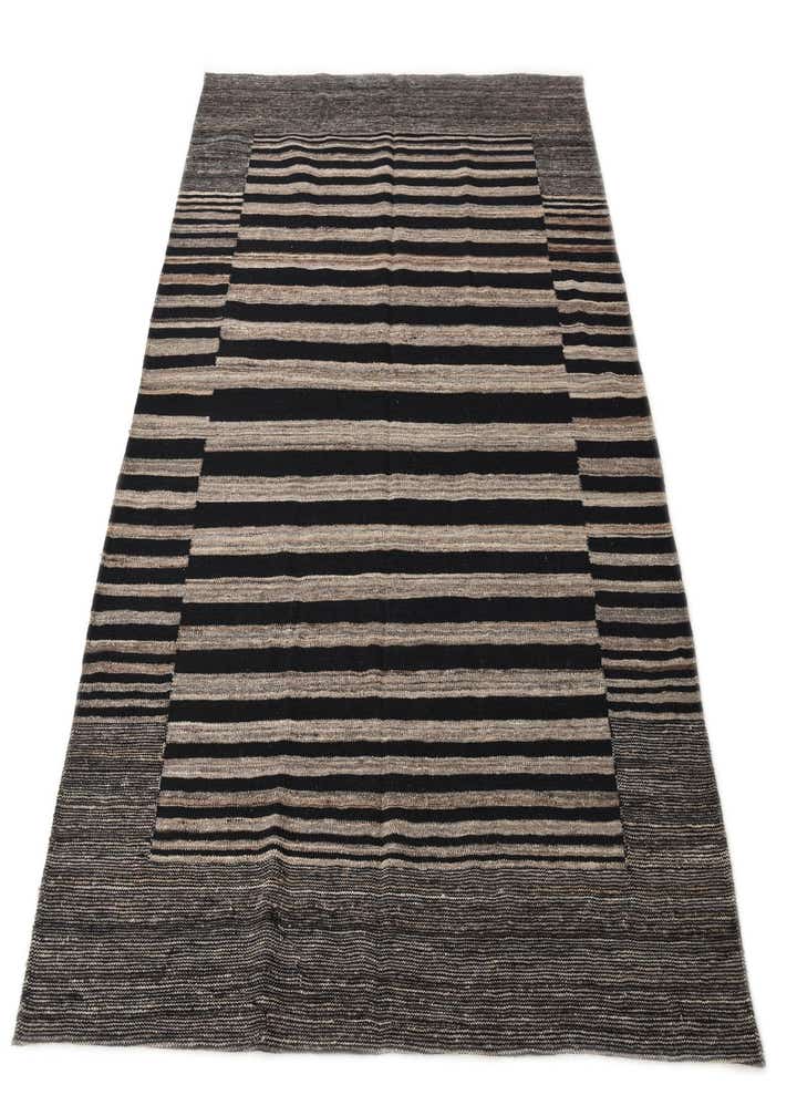 5' 2 x 6' 5 Hand Woven Kilim Modern Wool Rug