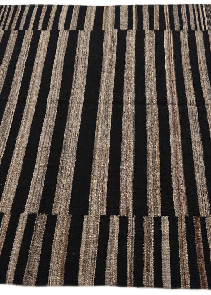 5' 2 x 6' 5 Hand Woven Kilim Modern Wool Rug