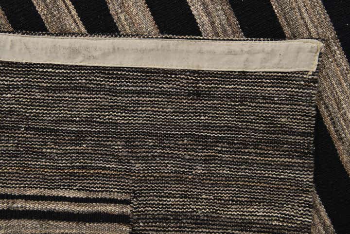 5' 2 x 6' 5 Hand Woven Kilim Modern Wool Rug