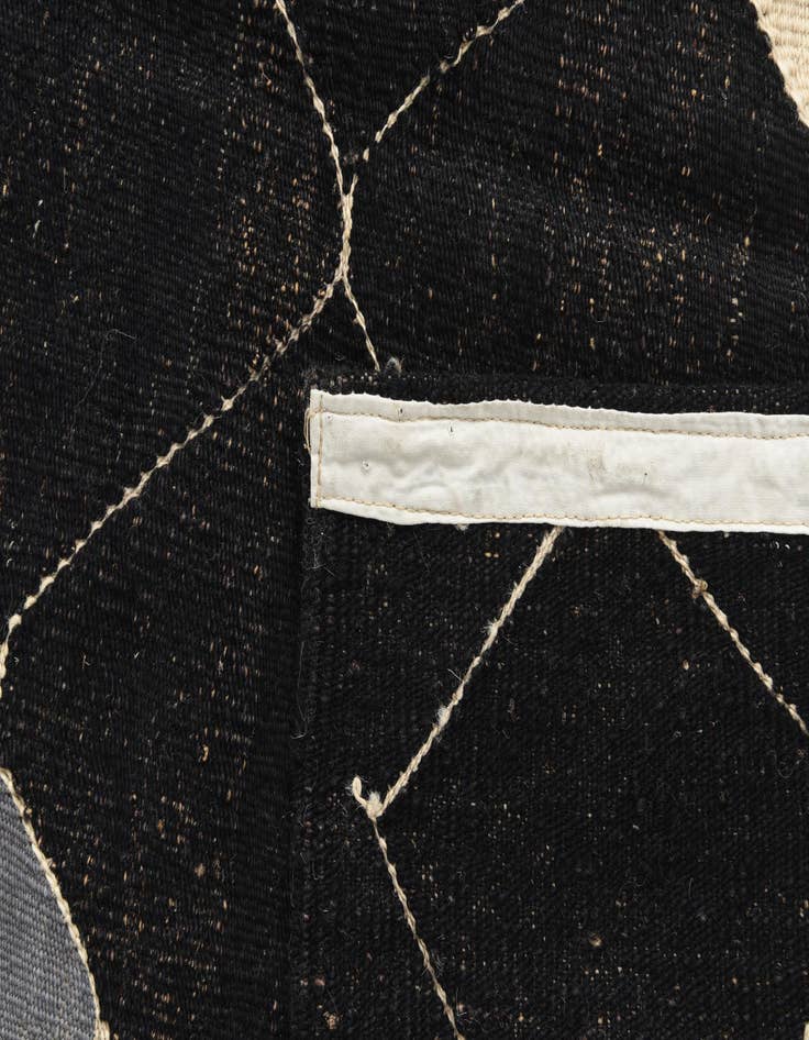 Detail image of 8' 3 x 9' 10  Hand Woven Kilim Modern Wool Rug