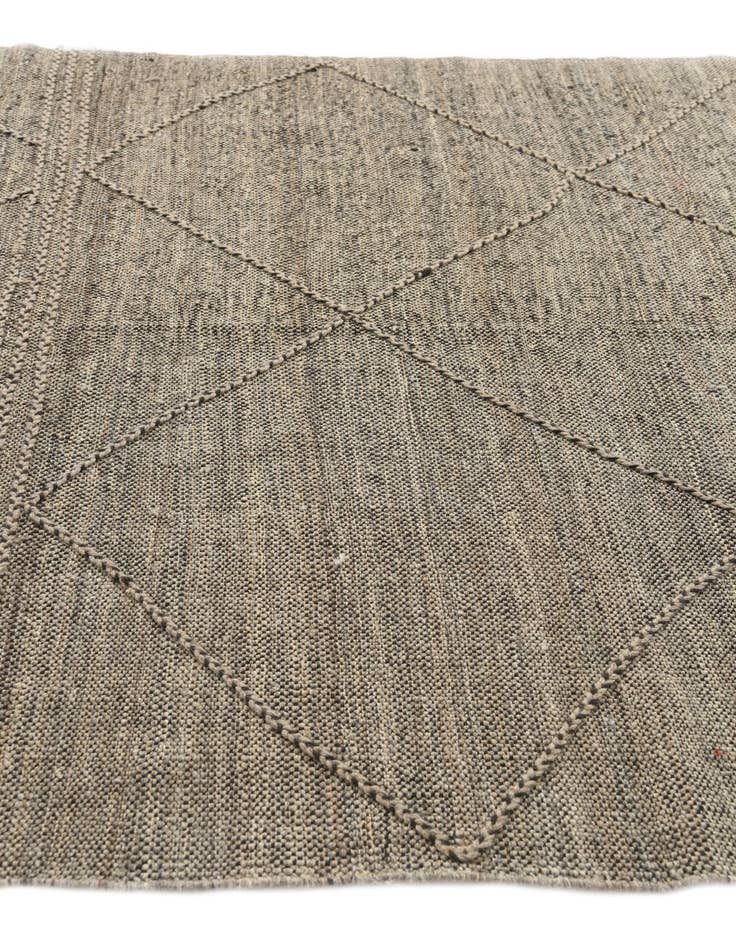 Detail image of 6' x 7' 8  Hand Woven Kilim Modern Wool Rug