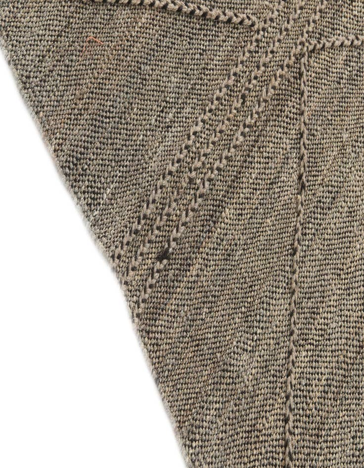 Detail image of 6' x 7' 8  Hand Woven Kilim Modern Wool Rug