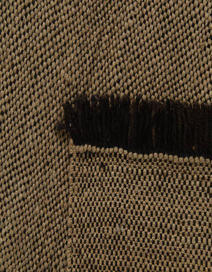 Detail image of 7' x 9' 4  Hand Woven Kilim Modern Wool Rug