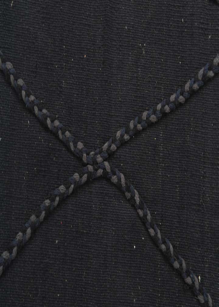 3' 7 x 5' 2 Hand Woven Kilim Modern Wool Rug