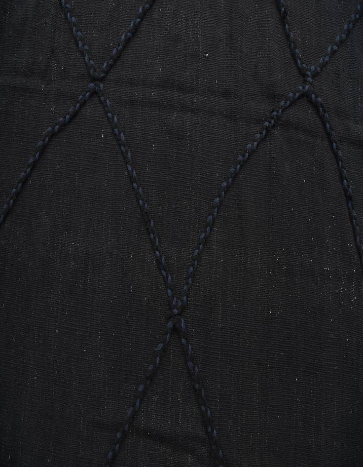 Detail image of 5' 8 x 8' 2  Hand Woven Kilim Modern Wool Rug