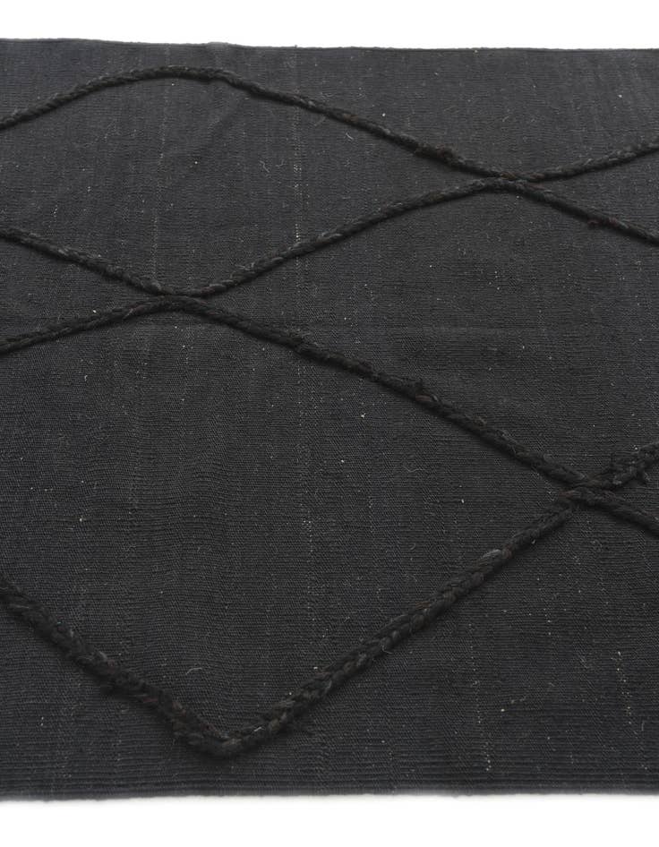 Detail image of 3' 6 x 5' 3  Hand Woven Kilim Modern Wool Rug