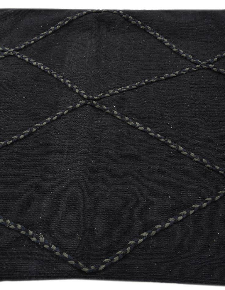 Detail image of 3' 5 x 5' 1  Hand Woven Kilim Modern Wool Rug