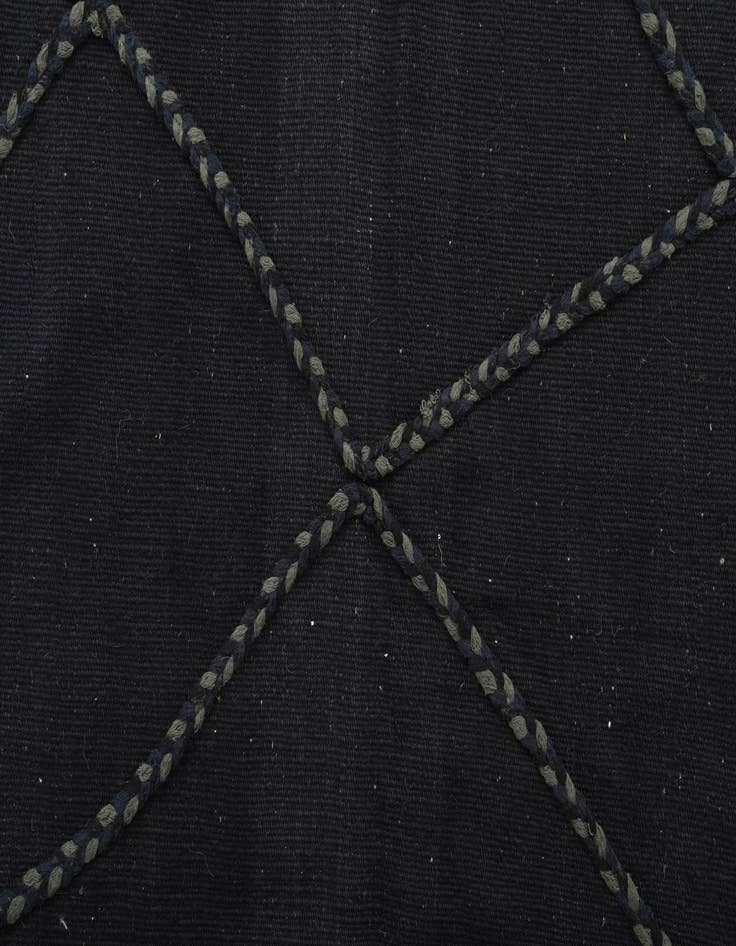 Detail image of 3' 5 x 5' 1  Hand Woven Kilim Modern Wool Rug