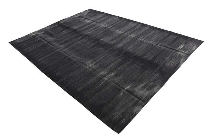 7' 2 x 9' 2 Hand Woven Kilim Modern Wool Rug