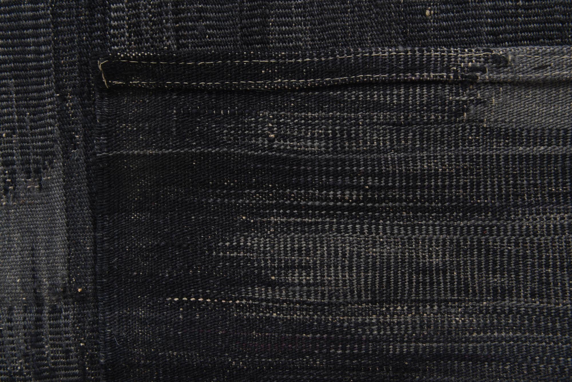 7' 2 x 9' 2 Hand Woven Kilim Modern Wool Rug